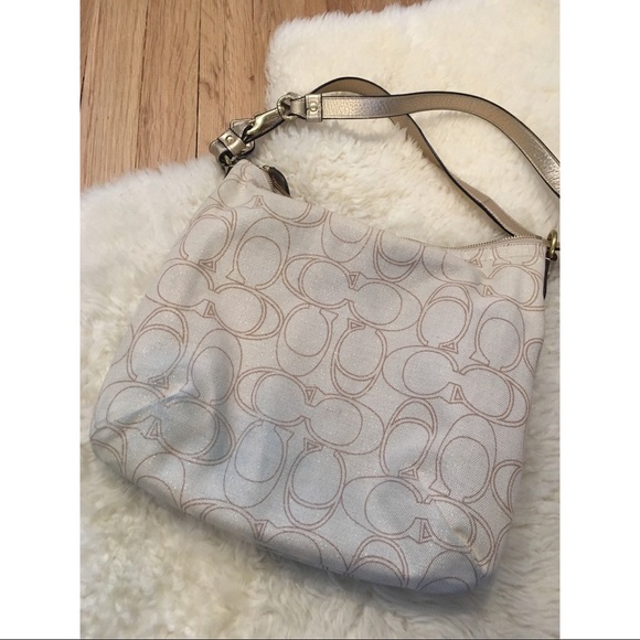 COACH “Signature C” hobo handbag - Picture 2 of 8
